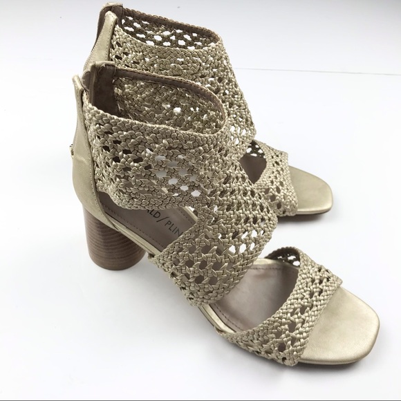 Donald J. Pliner Shoes - Donald Pliner Leather Woven Sandals Size 6